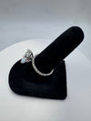 4.50 ctw Pear Cut Diamond Engagement Ring