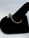 2.56 ctw Pear Cut Diamond Engagement Ring