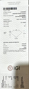 Rectangular 3.51 ctw Engagement Ring