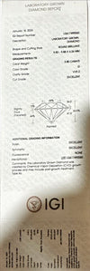 4.30 ctw Round Cut Diamond Engagament Ring